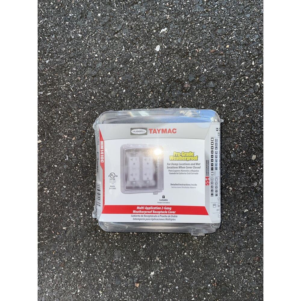 Taymac Mm1410c 2 Gangs -Gang Vertical Weatherproof Cover, ,Polycarbonate